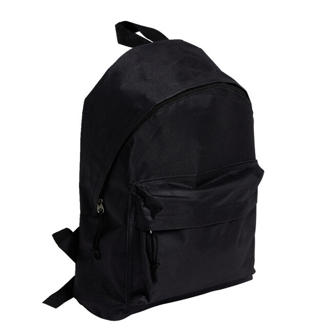 Sac &agrave; dos de voyage noir 28x11xH38cm