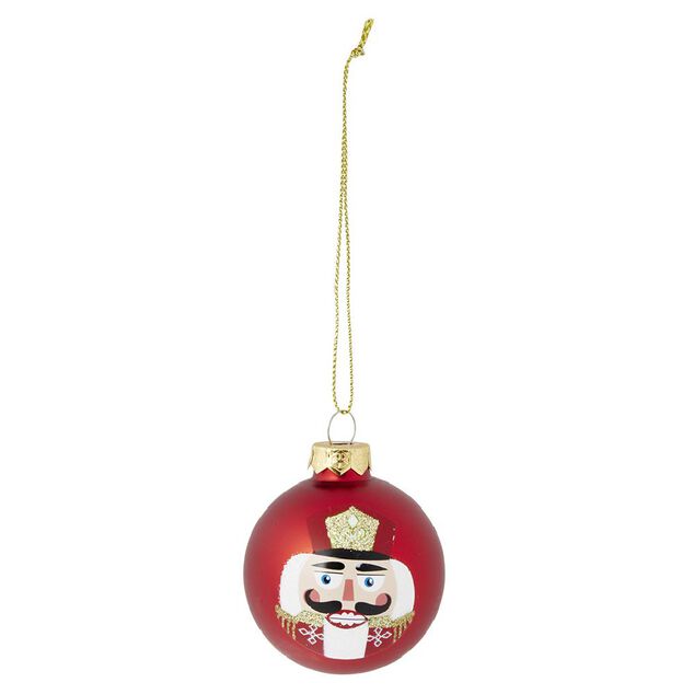 Boule de No&euml;l Casse Noisette &Oslash;6cm - 6 mod&egrave;les