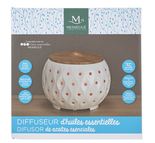 Diffuseur d'huiles essentielles ultrasonique Mess&eacute;gu&eacute; 200 ml