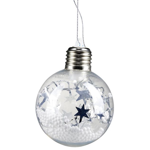 Boule lumineuse de Noël Ø8cm