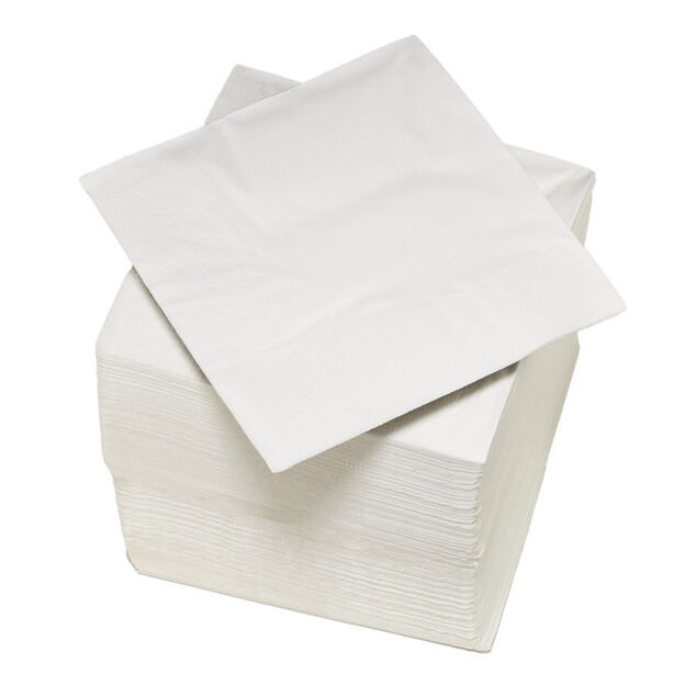 Serviette jetable blanc x150