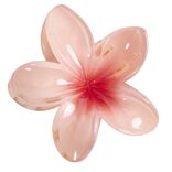 Pince &agrave; cheveux fleur hawa&iuml;enne plastique color&eacute; &Oslash;8cm (6 mod&egrave;les)