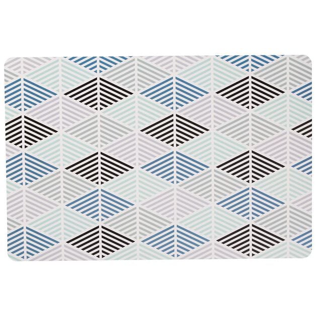 Set de table restangulaire plastique arabesque