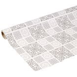 Toile cir&eacute;e en PVC avec imprim&eacute; carreaux