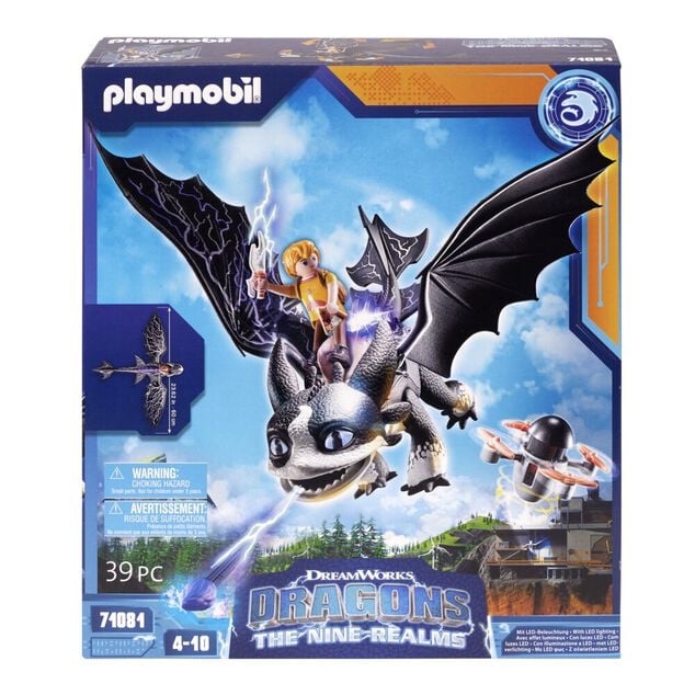 Dragons Playmobil 39 pi&egrave;ces 38xH34,5cm