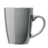 Mug en fa&iuml;ence Madrid gris fonc&eacute; 360ml &Oslash;8,6cm