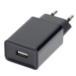 Prise murale chargeur secteur 1 port USB Homday X-Pert noir