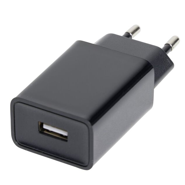 Prise murale chargeur secteur 1 port USB Homday X-Pert noir