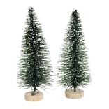 Sapin de No&euml;l pour cr&egrave;che x2