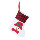 Grande chaussette de No&euml;l en feutre x2