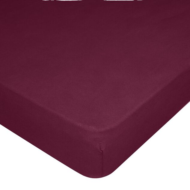 Drap housse coton jersey 160x200cm (plusieurs couleurs)