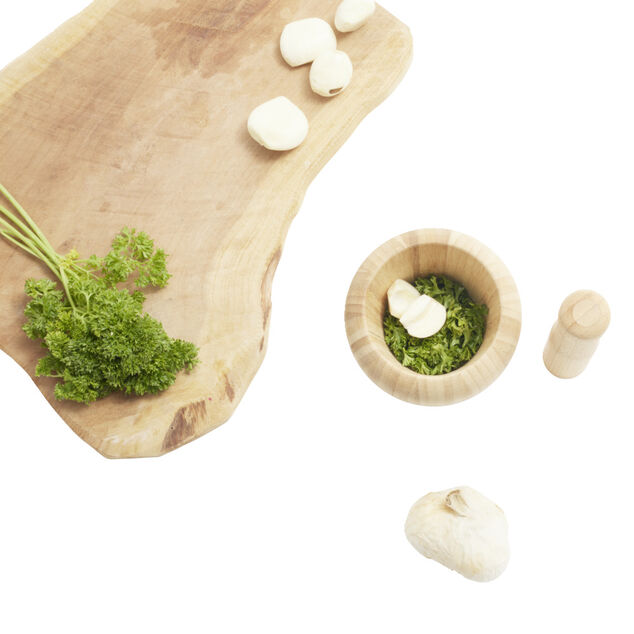 Mortier en bambou H14,5cm