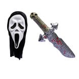 Kit masque et &eacute;p&eacute;e Halloween