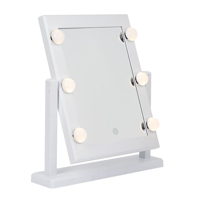 Miroir &agrave; poser avec lumi&egrave;re led