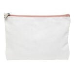Trousse cosmétique en plastique blanc 16x22xH16cm