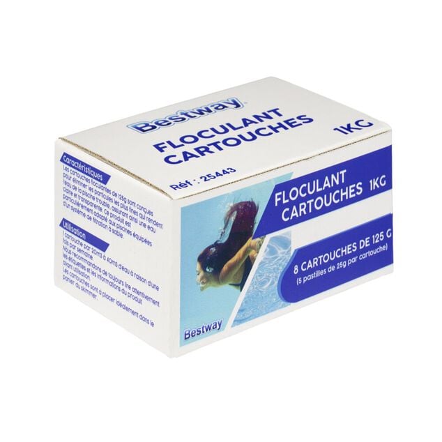 Floculant 1kg cartouche 20gr