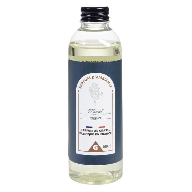 Recharge diffuseur bleu senteur mono&iuml; 100ml