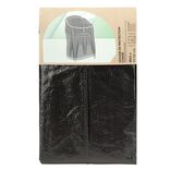 Housse de protection chaise de jardin noir 90x65xH120cm