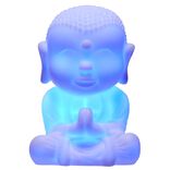 Bouddha lumineux silicone blanc