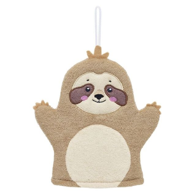 Gant de toilette pour enfant design animal