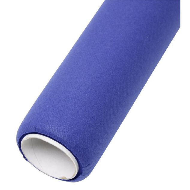 Nappe rectangulaire jetable Airlaid bleu 120x400 cm