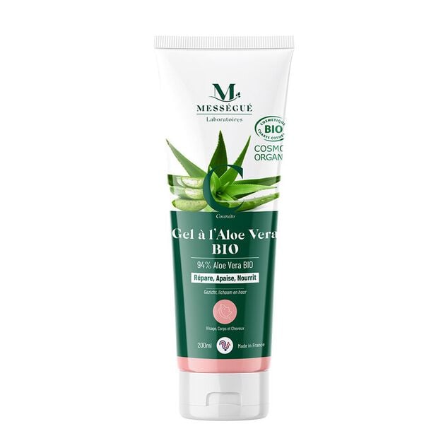Gel corps et visage Mess&eacute;gu&eacute; &agrave; l'aloe vera bio 200ml