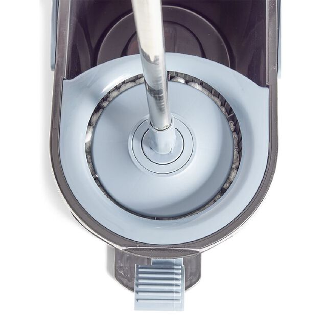 Seau essoreur 5L à pédale avec balai rotatif