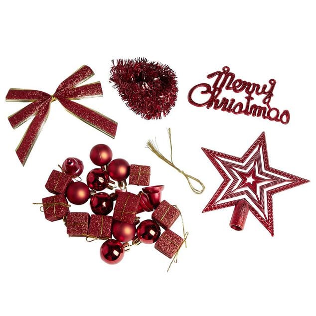 D&eacute;coration No&euml;l paillette x24 (3 mod&egrave;les)