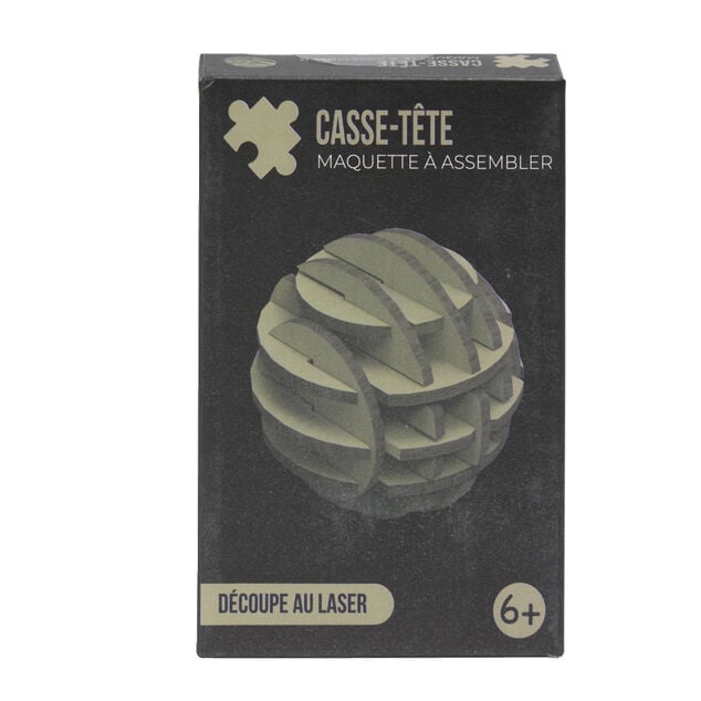 Casse-tête en bois - 8 modèles
