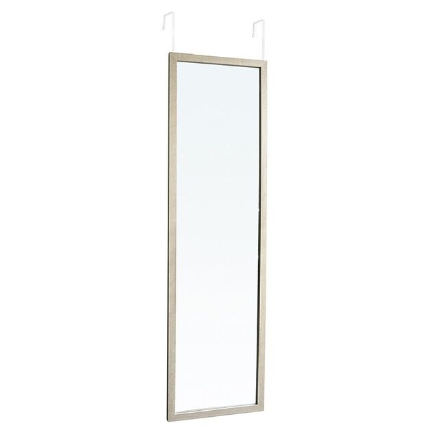 Miroir de porte bois contour marron H119cm