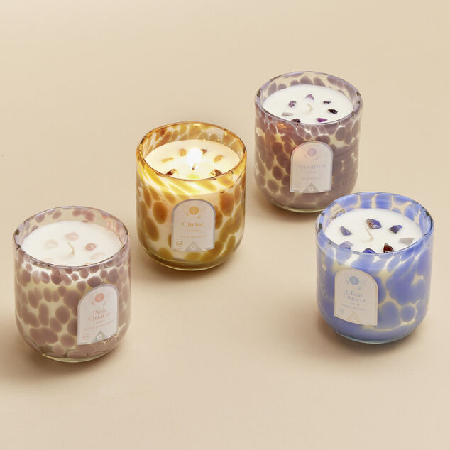 Bougie roche &eacute;nergie - 4 mod&egrave;les