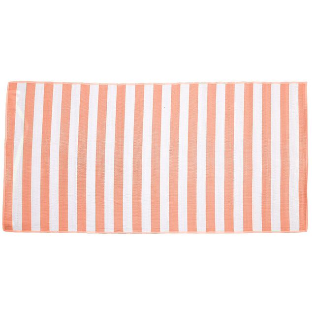 Natte de plage 1 personne Funky motif rayure 180x90cm
