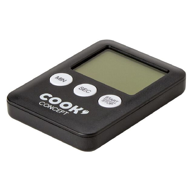 Minuteur &eacute;lectronique noir