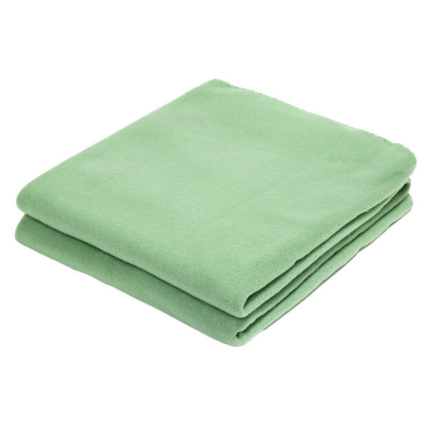 Plaid 130x160cm 100% polyester couleur unie (4 modèles)