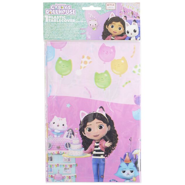 Nappe rectangulaire Gabby's Dollhouse plastique 120x180cm