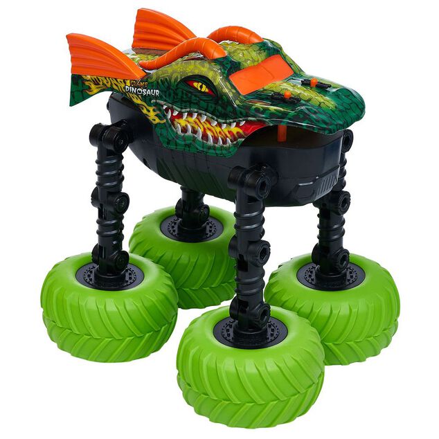 Voiture radiocommand&eacute;e dinosaure m&eacute;tamorphe