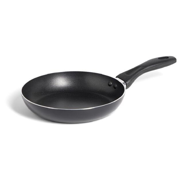 Po&ecirc;le tous feux sauf induction aluminium noir &Oslash;20cm