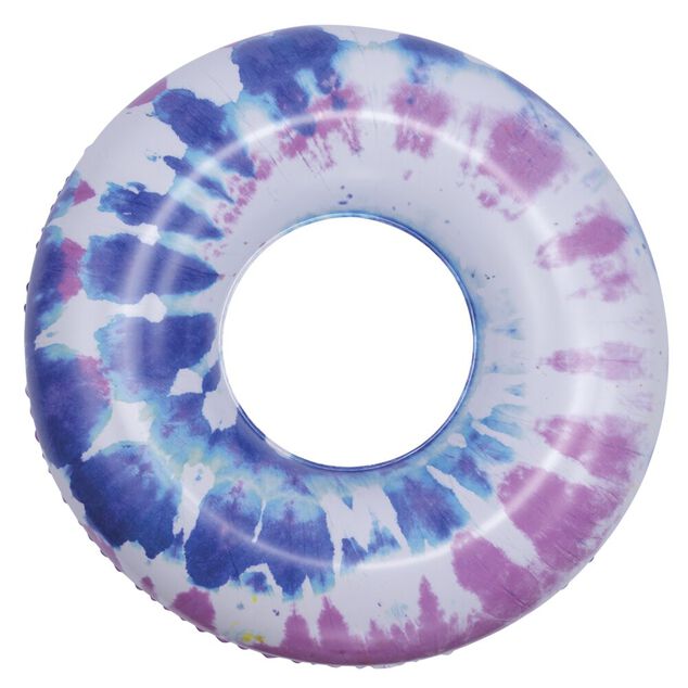 Bou&eacute;e gonflable ronde motif tie and dye &Oslash;81xH21cm (plusieurs mod&egrave;les)