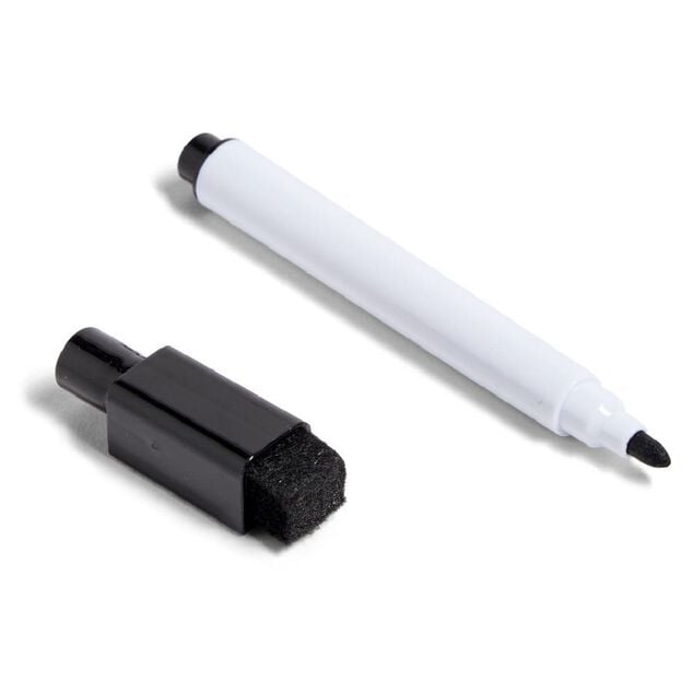 Tableau blanc avec surface en bois 33,7x28,1 cm