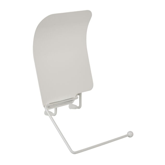 D&eacute;rouleur papier toilette &agrave; ventouse blanc