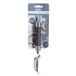 Éplucheur incurvé en inox avec manche plastique L.20,5cm