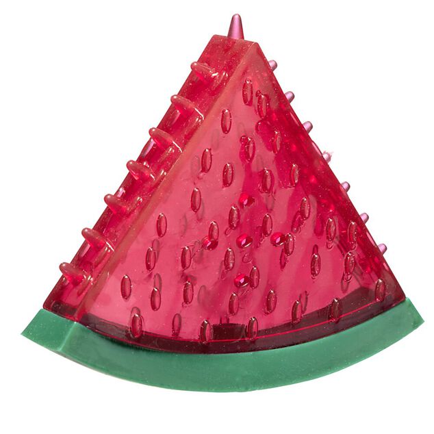 Jouet rafraîchissant forme pastèque pour chien 9xH10cm