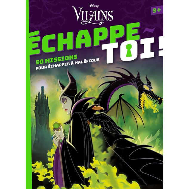 Livre de jeux Disney - &Eacute;chappe-toi ! Mal&eacute;fique