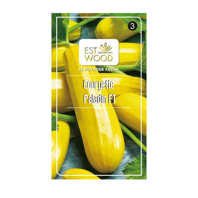 Semence courgette paladin jaune