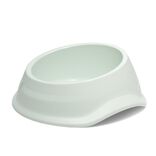 Gamelle ronde antid&eacute;rapante pour chien plastique gris &Oslash;29,5xH.12cm