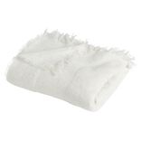 Plaid bouclette doux 130x160cm beige