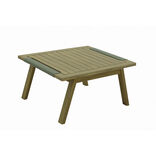 Table basse jardin Bali vert 68x60xH35m