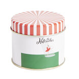 Bo&icirc;te alimentaire the Nutcracker acier rouge blanc et vert &Oslash;7,3xH6cm