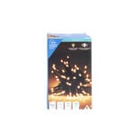 Guirlande lumineuse ext&eacute;rieur 200LED cluster blanc chaud 4m