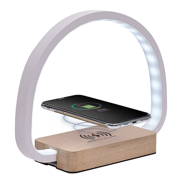 Lampe de bureau tactile 27 LED Homday Xpert 2en1 chargeur sans fil